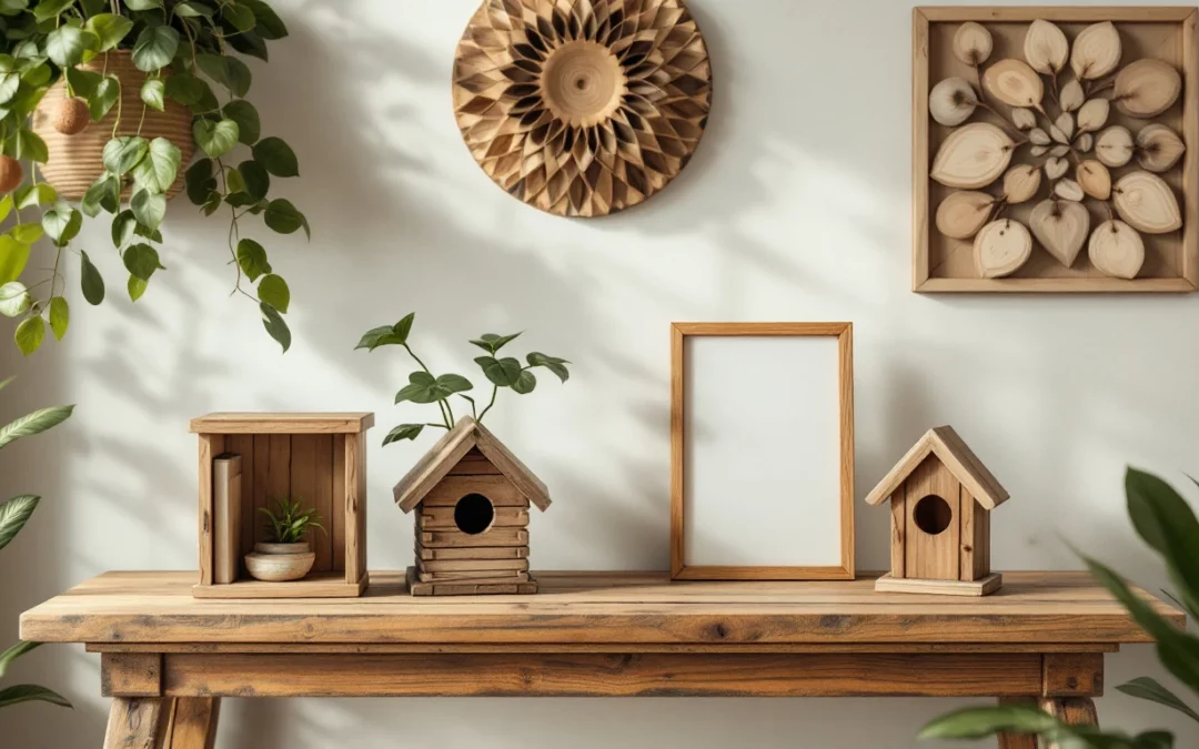 5 projets diy simples à réaliser avec du bois recyclé