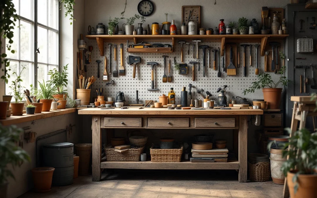 Les meilleures astuces pour organiser votre atelier de bricolage