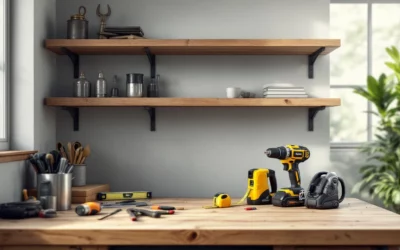 Monter des étagères : astuces pour une installation stable et sécurisée